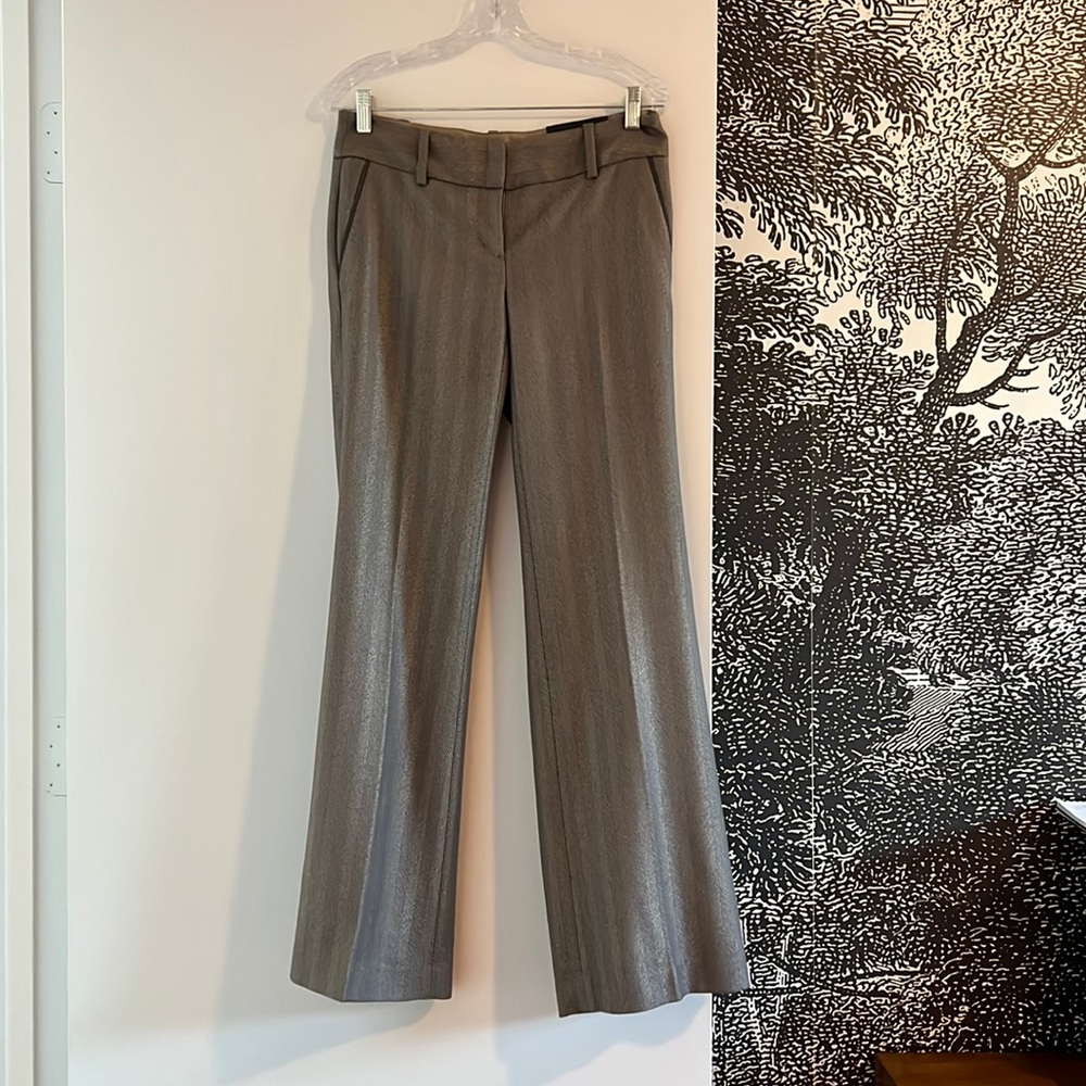 Loft Ann Taylor Marisa Herringbone Pants sz2